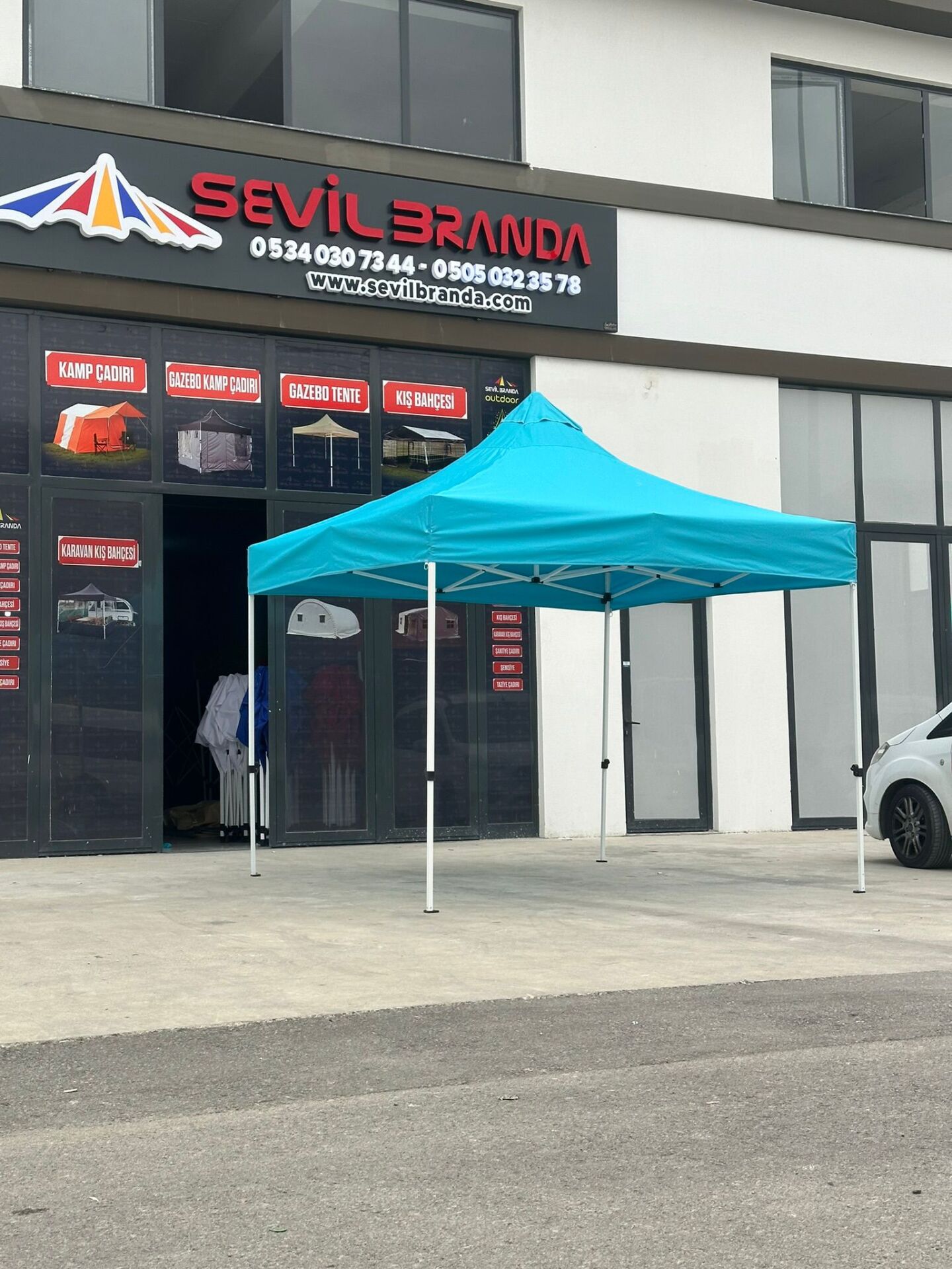 SEVİL BRANDA 300*300 GAZEBO TENTE