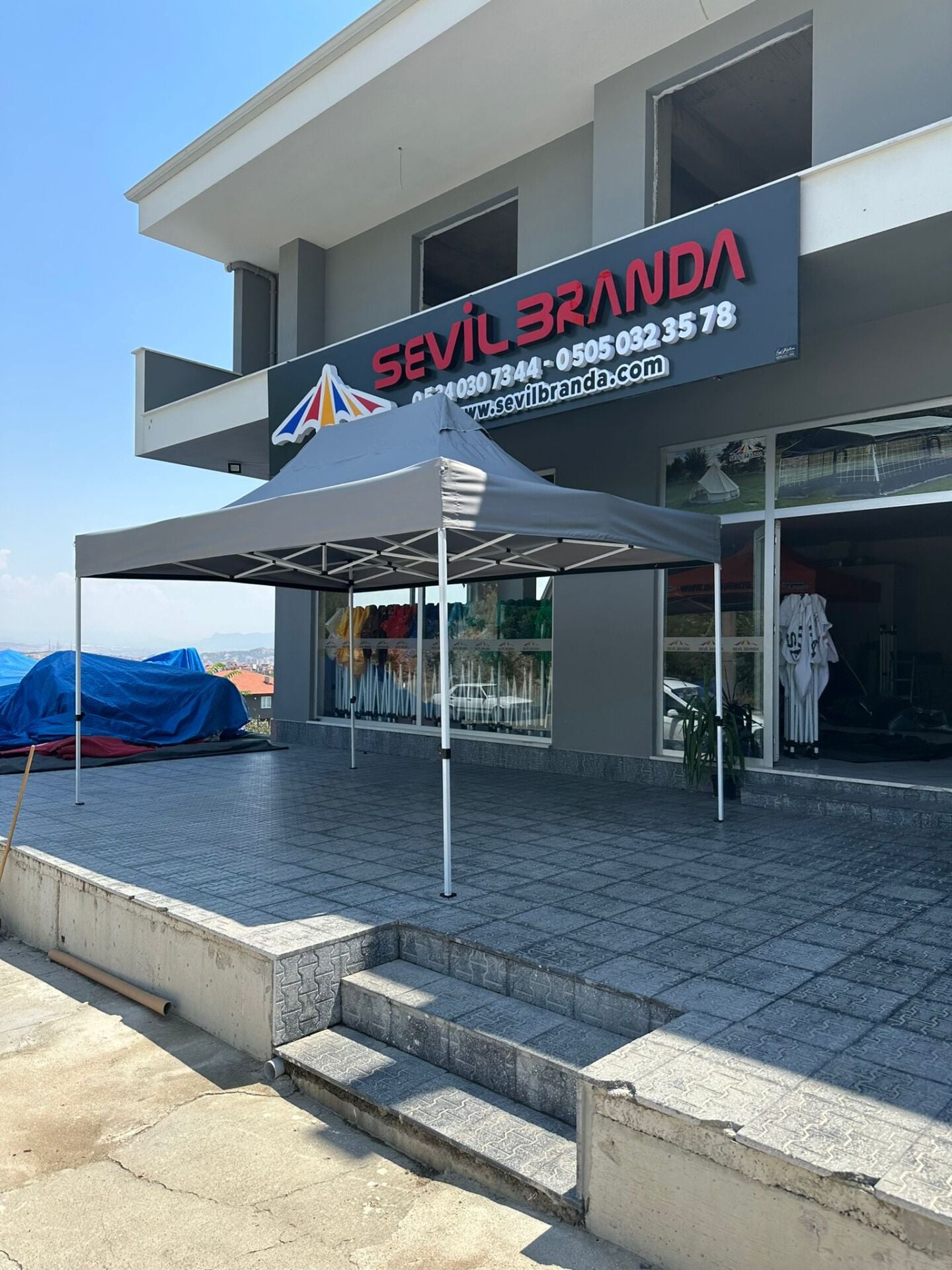 SEVİL BRANDA 300*450 GAZEBO ÇARDAK