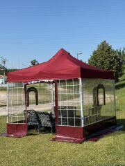 3X3 MT GAZEBO KIŞ BAHÇESİ
