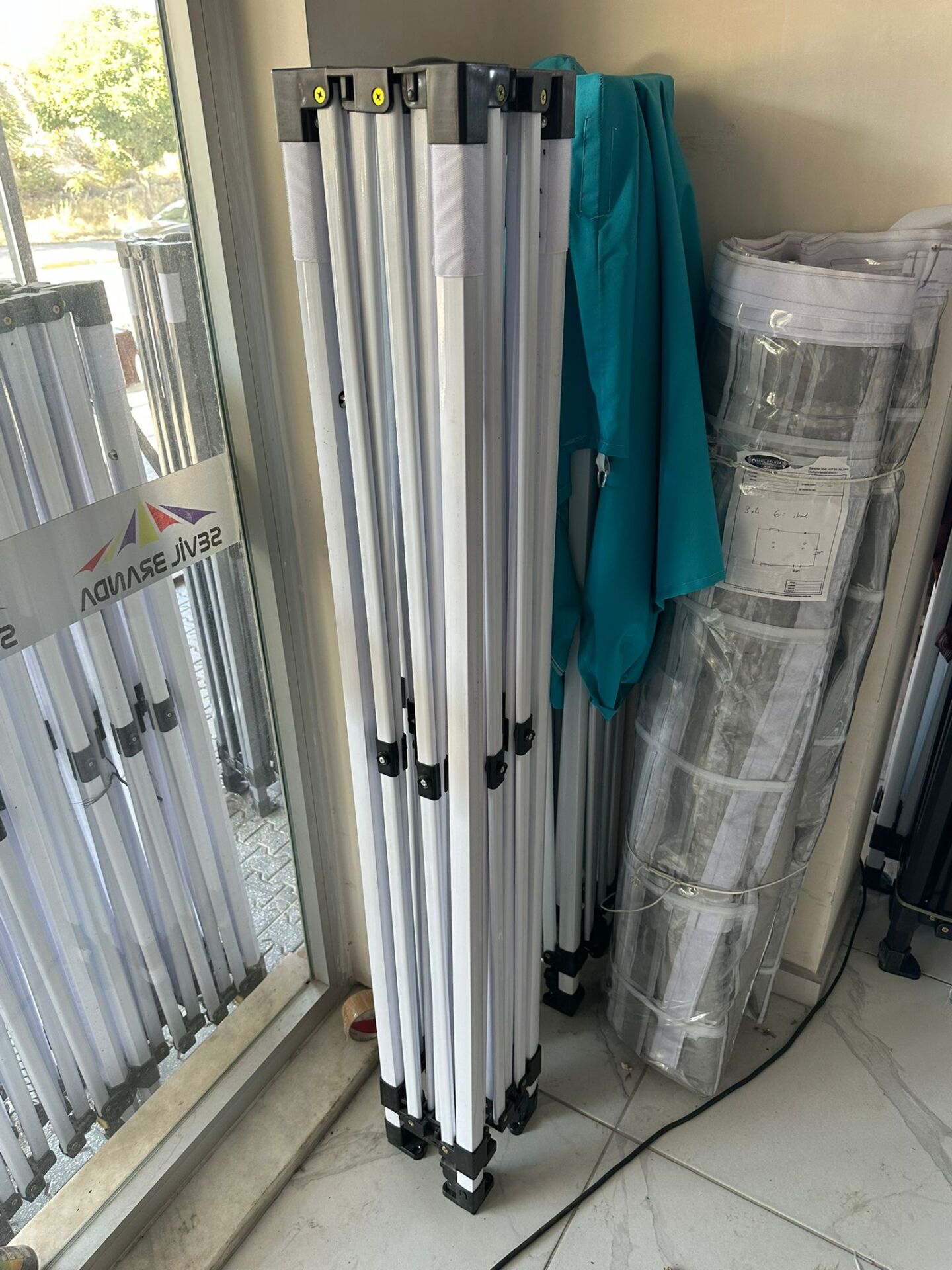 3 X 3 METRE GAZEBO TENTE İSKELETİ