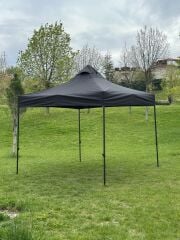 3X3 GAZEBO TENTE 30 LUK SİYAH İSKELET