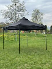 3X3 GAZEBO TENTE 30 LUK SİYAH İSKELET