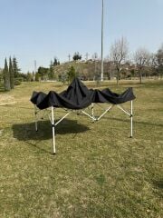 3X3 GAZEBO TENTE 1 DUVAR KAPALI