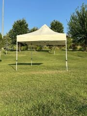 3X3 GAZEBO TENTE 1 DUVAR KAPALI