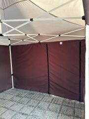 3X3 GAZEBO TENTE 4  DUVAR KAPALI