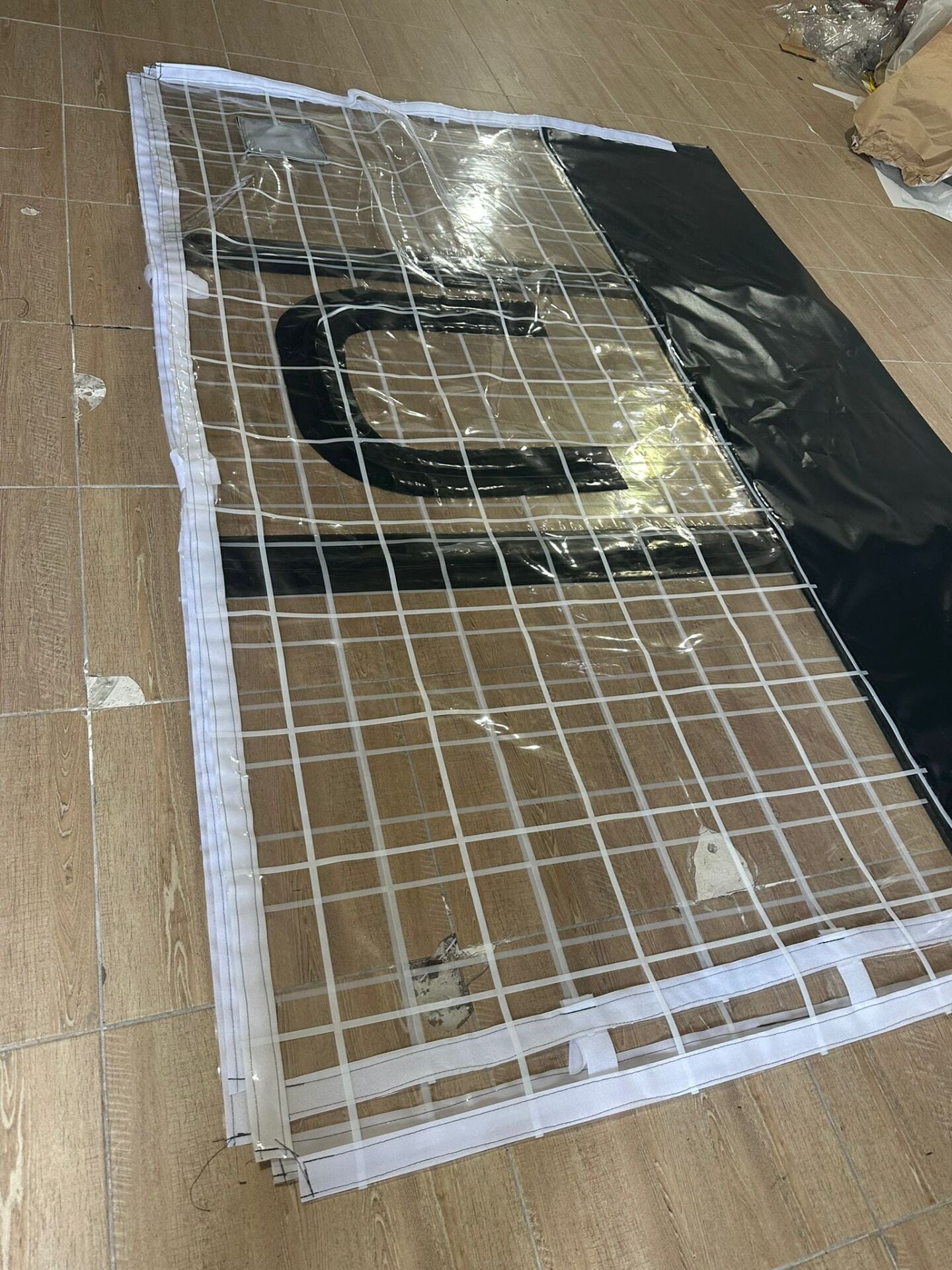 KARELİ ŞEFFAF DUVAR 4LÜ ( 3X3 GAZEBO UYUMLU )