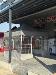 3x3 KATLANIR GAZEBO KIS BAHCESI Bagaj Boy