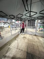3x3 KATLANIR GAZEBO KIS BAHCESI Bagaj Boy