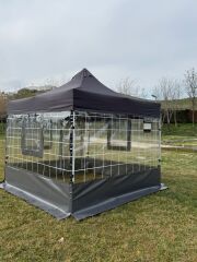 3X3 GAZEBO KIŞ BAHÇESİ SİNEKLİKLİ MODEL