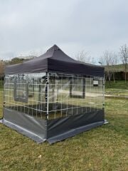 3X3 GAZEBO KIŞ BAHÇESİ SİNEKLİKLİ MODEL