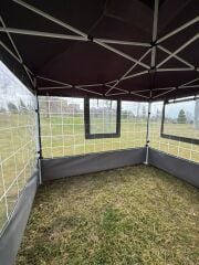 3X3 GAZEBO KIŞ BAHÇESİ SİNEKLİKLİ MODEL