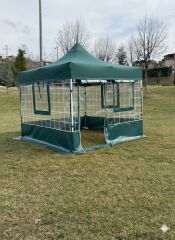 3X3 GAZEBO KIŞ BAHÇESİ SİNEKLİKLİ MODEL