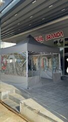 3X3 GAZEBO KIŞ BAHÇESİ Saydam Şeffaf