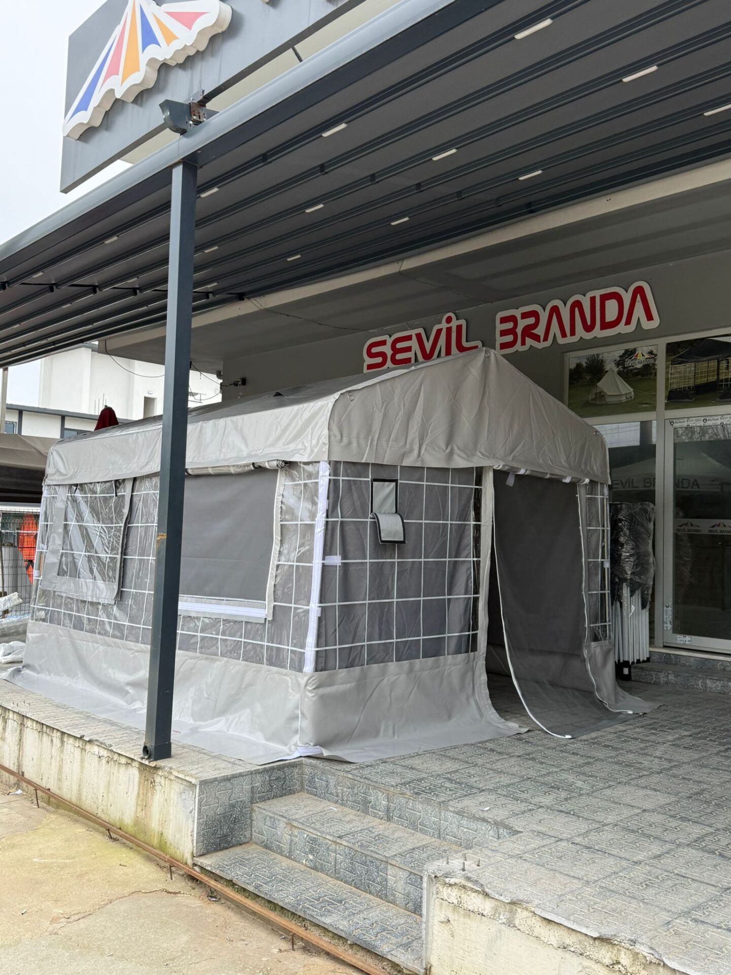 3x4 Metal İskeletli Kış Bahçesi Özel Yapım