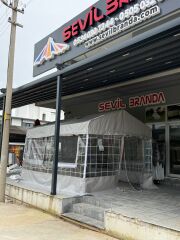 3x4 Metal İskeletli Kış Bahçesi Özel Yapım