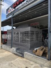 3*4.5 MT GAZEBO KIŞ BAHÇESİ Kare Desenli
