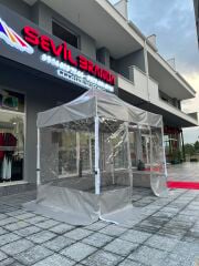 3X2 GAZEBO KIŞ BAHÇESİ 40mm İskeletli