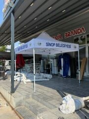 3x3 GAZEBO TENTE 4 Kenar Baskılı
