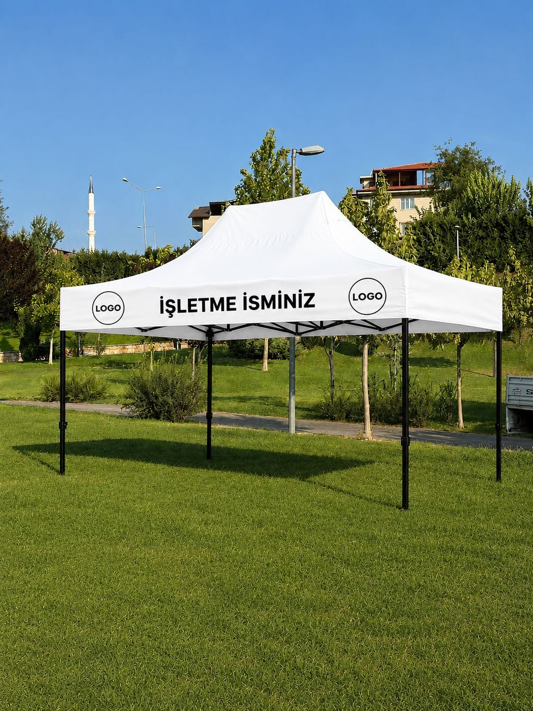 3X4,5 GAZEBO TENTE 40 mm  1 KENAR BASKILI