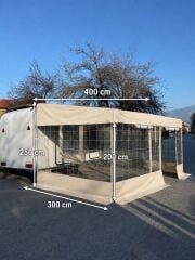 KARAVAN YANI KIŞ BAHÇESİ  3 x 4 mt
