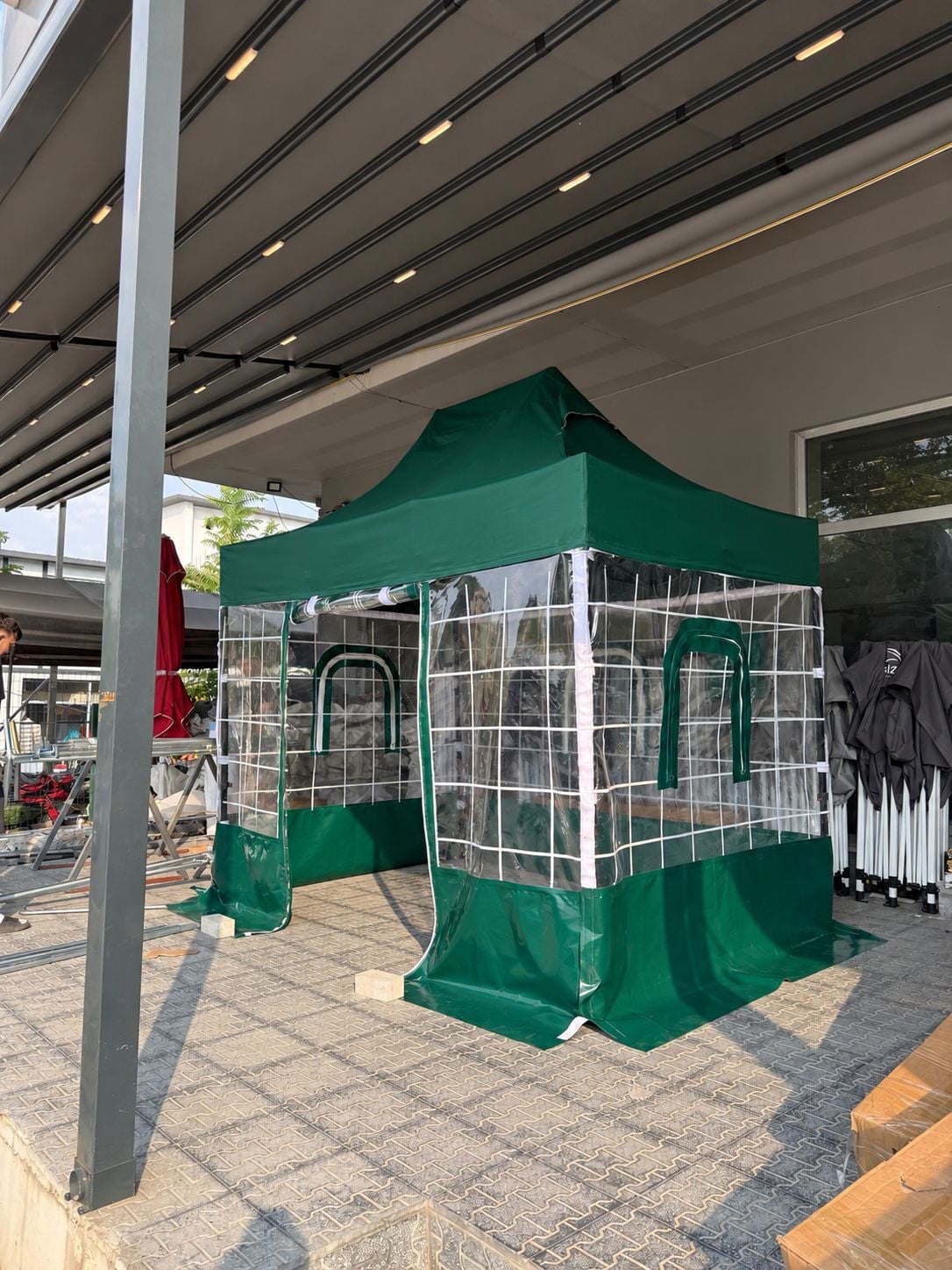 3 x 2 GAZEBO KIŞ BAHÇESİ 40mm İskelet